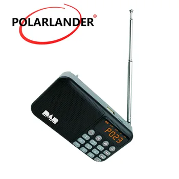 

Mini DAB/DAB+ 3W TF Card U Disk MP3 Music Player Bluetooth BT 4.0 Speaker Digital Radio Portable FM Receiver