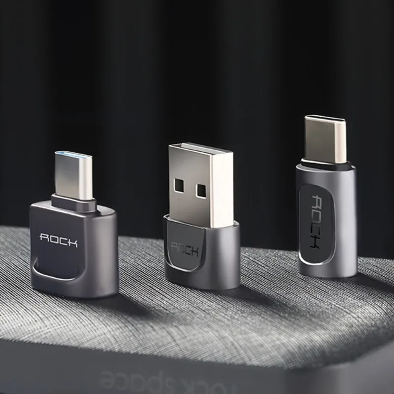 Rock OTG адаптер Micro Usb type C зарядный кабель синхронизации данных конвертер для c на