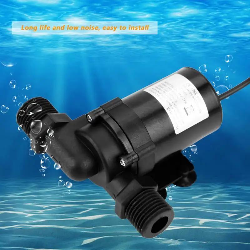 

Mini DC Brushless Water Pump for Solar Water Heater 24V Flow 1300L/H JT-660D-24 Boost Pump Submersible Pump Brand