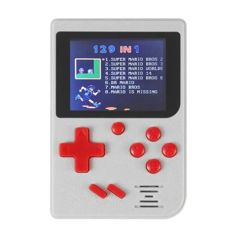 Портативная мини-игровая консоль 8 бит встроенный 129 игровой портативный игровой плеер с 2,4 дюймовым цветным ЖК-экраном дисплей игровой консоли ИГРОВАЯ-ПРИСТАВКА