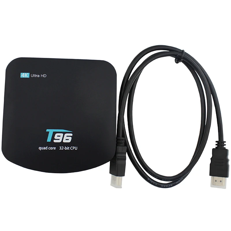 T96 Android 7 1 Smart ТВ Box Allwinner H3 ГБ DDR3 + 8 GB Встроенная память 2 4 ГГц Wi Fi Поддержка K