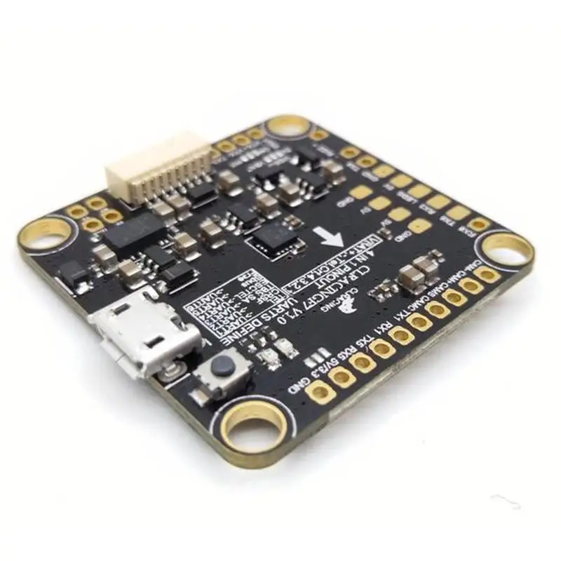 

New CLRacing F7 Flight Controller AIO OSD 5V 3.3V BEC & Voltage Monitor Resistor 2-8S for RC Drone Multicopter Part Accessories