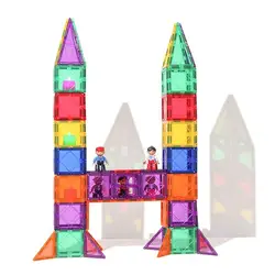 1 большой размер строительные блоки элементы конструктора части только магнит модели образовательных игрушек для детей