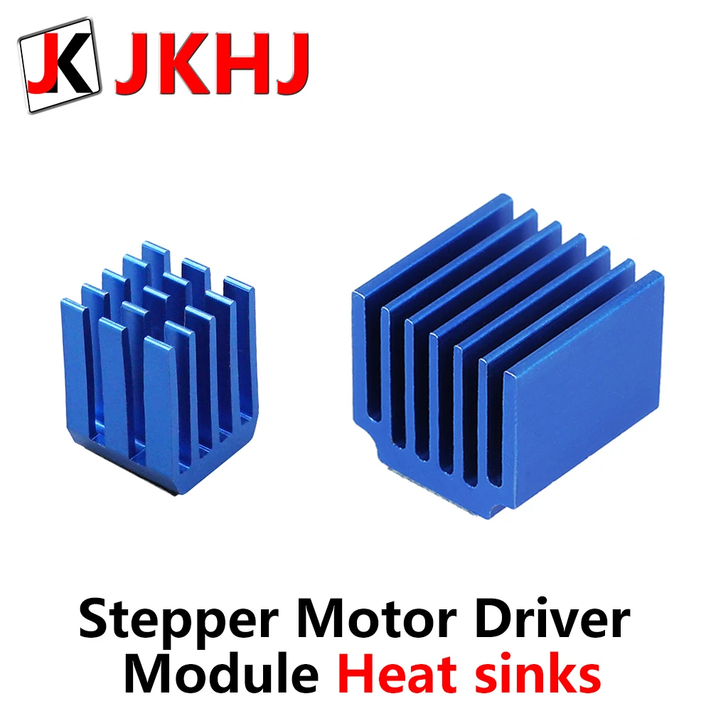 5pcs/Lot 3D Printer Heat Sink Parts A4988 DRV8825 LV8729 TMC2100 TMC2208 Stepper Motor Driver Module Cooling Block Heatsink