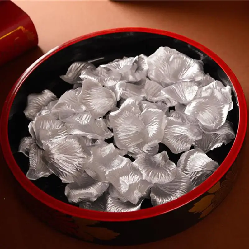 

100pcs Fabric Artificial Flower Rose Petals for Wedding Party Decoration