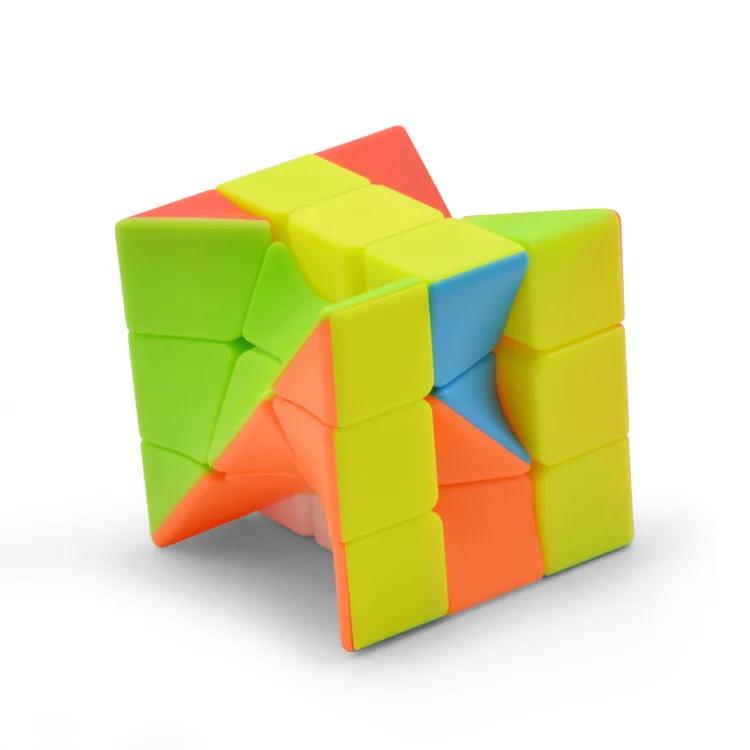 Lefun Twisty 3x3x3 магический куб Обучающие игрушки головоломки без наклеек вращающаяся