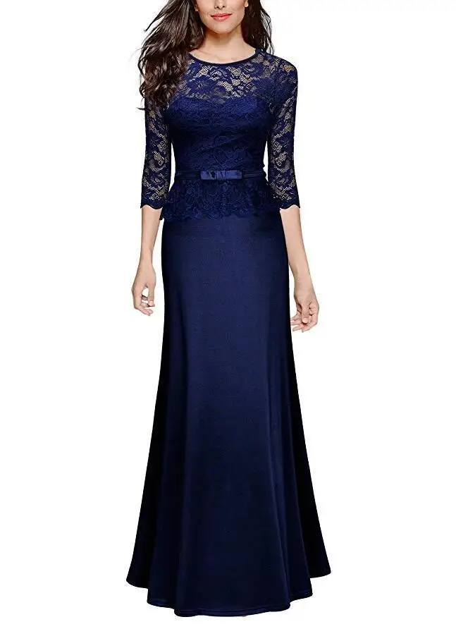 Evening Dresses Long Elegant Navy Blue Long Sleeve Little Mermaid Lace Winter Formal Evening Gowns Burgundy Abendkleider 2018 Evening Dresses Long Elegant Navy Blue Long Sleeve Little Mermaid Lace Winter Formal Evening Gowns Burgundy Abendkleider 2018