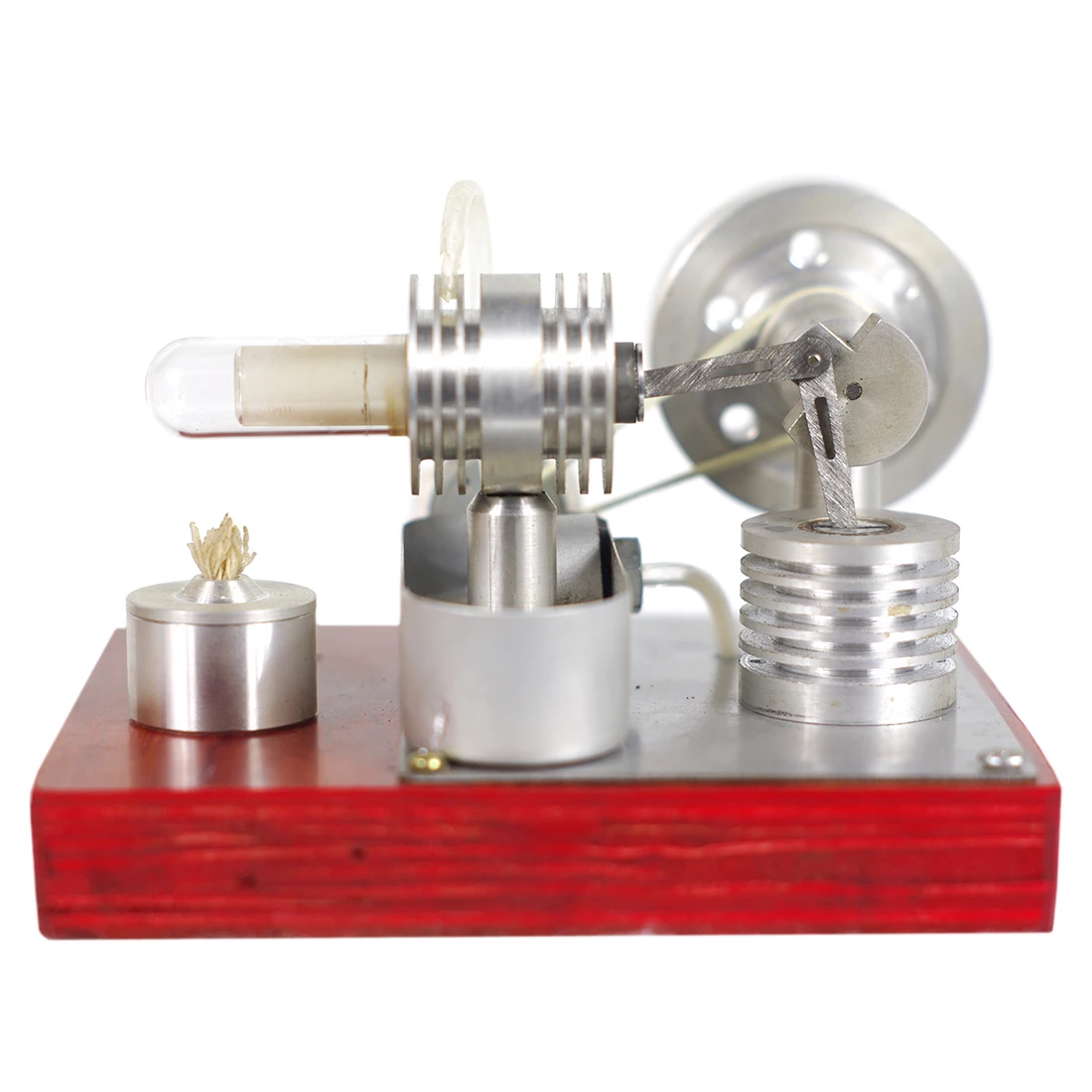 

2019 Durable Split Right Angle Type Single-cylinder Stirling Engine Model High-end Creative Gifts for Adult Collection Model Kit
