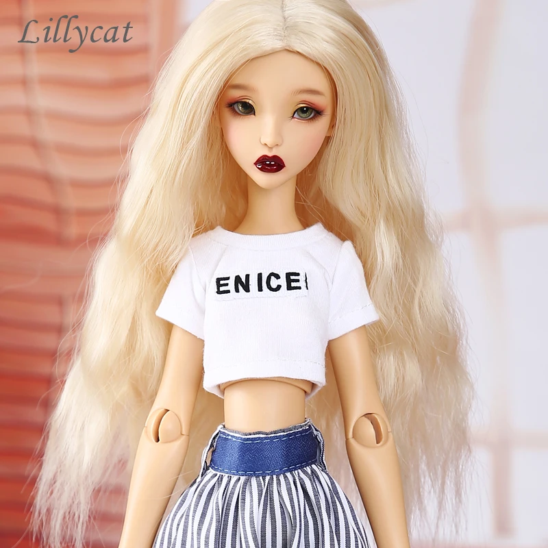 Новое поступление куклы BJD 1/4 Lillycat эллана луна фигурки тела из смолы MSD голая