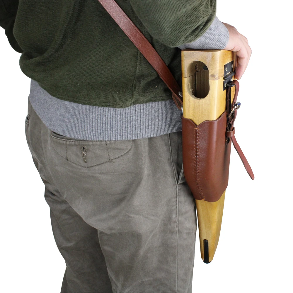 Копия немецкой армии Второй мировой войны C96 Woode Holster Stock Mauser Broomhandle ягодиц Ww2