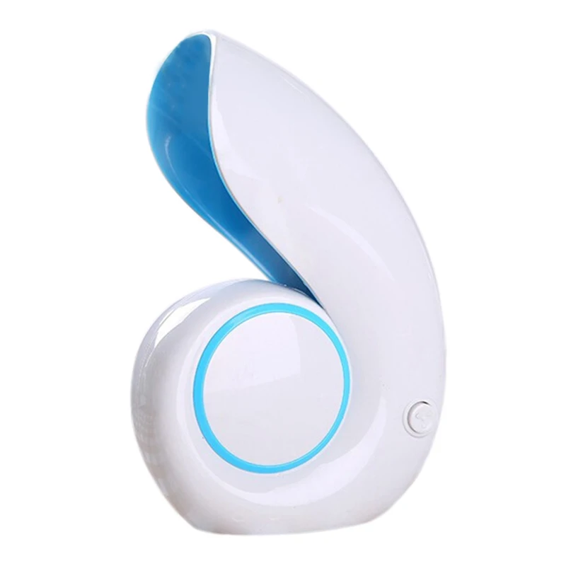 

Cute Mini Portable Air Conditioner Fan Creative Desktop No Leaf Bladeless Small Fan Handheld Sea Snail Usb Fan