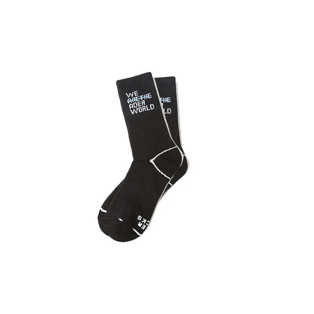 10 носков с надписью YOUR Socks модные белые принтом WE Personality 4 длинные черные носки 5 см