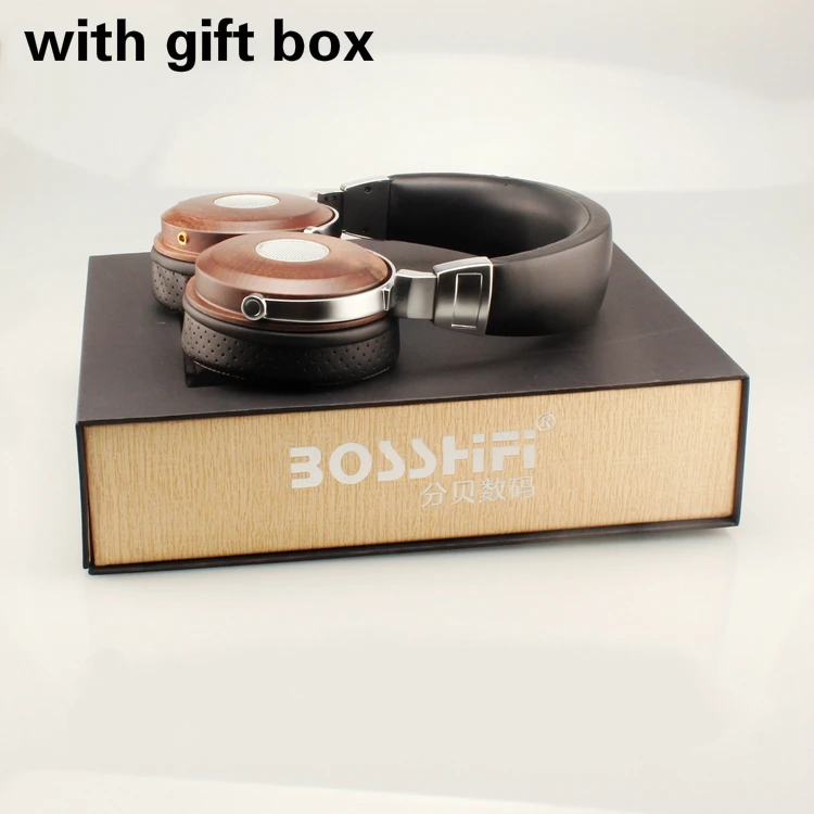 Blon B7 Walnut Wooden HiFi Headphone Over Ear HiFi