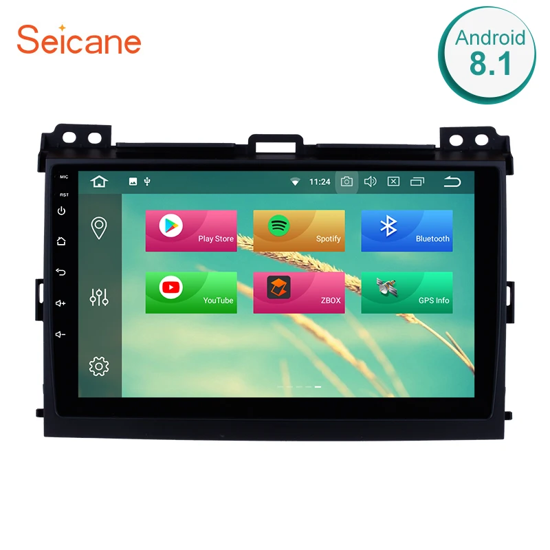 

Seicane 9" Android 9.0 Car Radio GPS Tochscreen Multimedia Player For 2002 2003 2004 2005 2006-2009 Toyota Prado Cruiser