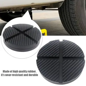 

Universal Floor Slotted Car Rubber Jack Pad Frame Protector Guard Adapter Jacking Disk Pad Tool for Pinch Weld Side Lifting Disk