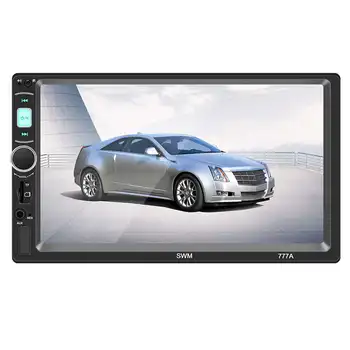 

777A 2 Din Stereo 7 Inch Press Screen Fm Video Mp5 Player Navigator Driving Recorder Auto Radiouniversal Car Autoradio Gps Nav