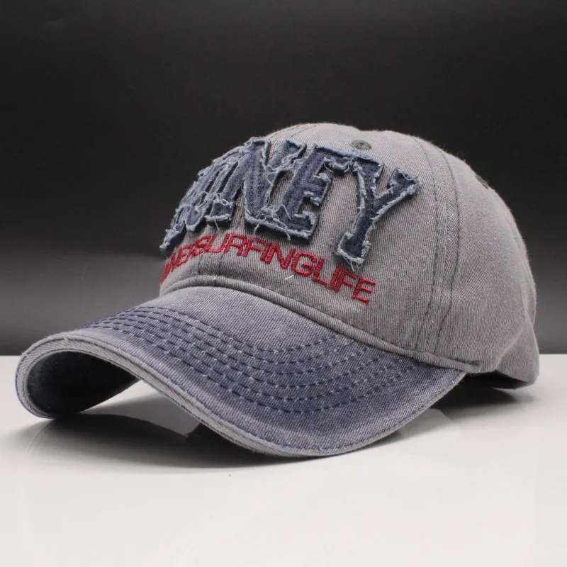 

oZyc 2019 New Men'S Cap Washed Baseball Caps For Men Streetwear Women Dad Hat Snapback Embroidery Casual Casquette Hip Hop Cap