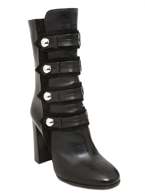 Cheville Haute Top As Hiver Automne Showed Épais Bottes Paillettes Color Glissement Militaire Chevalier Style Nouvelle as Color High À Talons Arrivée 2016 Femmes Décoré qCOvnwC6F