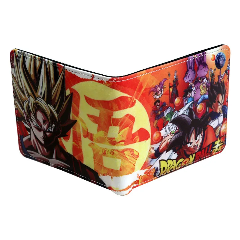 

Japan anime DBZ Dragon Ball Z wallet Goku cosplay wallet boys girls Coin Pocket purse women men Card Holder wallet
