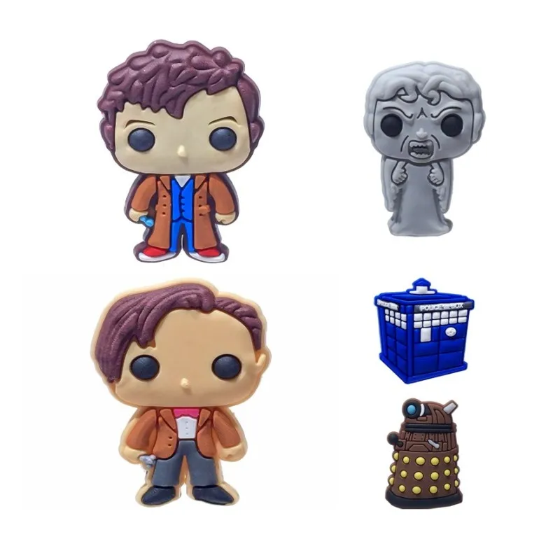 

1pcs Doctor Who Cute Cartoon Cute Mini Figure Magnetic Stickers for Kids PVC Blackboard Magnets Fridge Magnets Xmas Gift