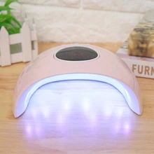 24 Вт ЖК-дисплей УФ-сушка для ногтей двойной источник света лампа для сушки гель-лака легкий аппарат для маникюра машина сушильные инструменты для ногтей