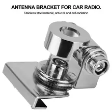 Автомобильный мобильный антенный зажим из нержавеющей стали, держатель для крепления, Новинка
