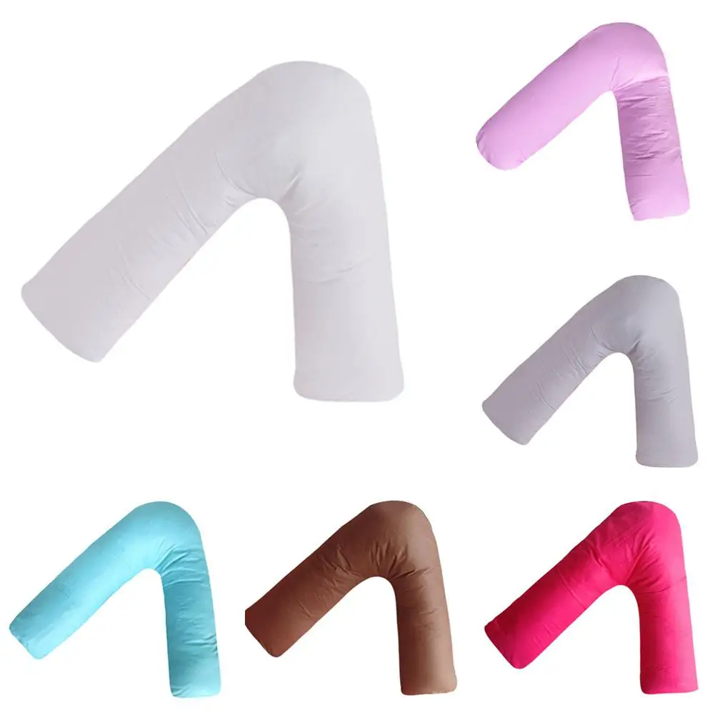 

V Shaped Pillow Over-Filled Back Support for Pregnancy Maternity Nursing Supplies
