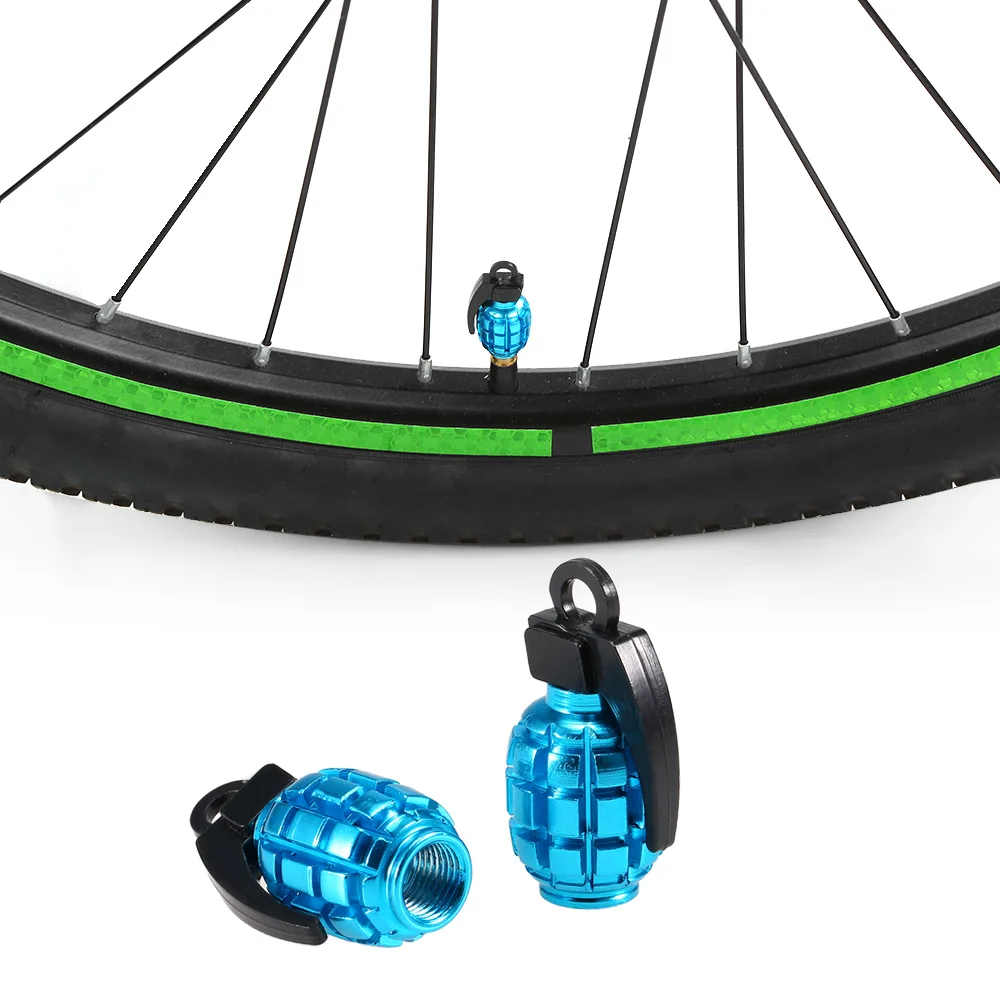 

2Pcs Bicycle Valve Caps Air Valve Caps Tyre Valve Dust Covers for MTB Road Bike Motorcycle Bicycle Accessories