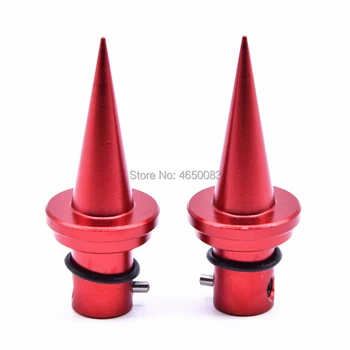 

Bipod Quick Change Spike Feet Bipod Feet Replacement 2pcs V8 Bipod CNC Aluminum Hunting Accessories