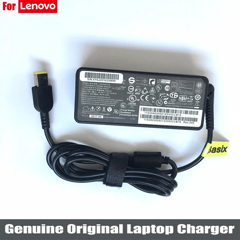 

Genuine Original 20V 2.25A 45W Charger AC Adapter Power Supply for Lenovo Laptop ADLX45NLC2A ADLX45NLC3A PA-1450-12