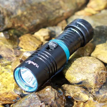 

XM-L2 T6 LED Waterproof Dive Underwater 80 Meter white yellow LED Diving diver Flashlight Torch Lamp Light Camping Lanterna