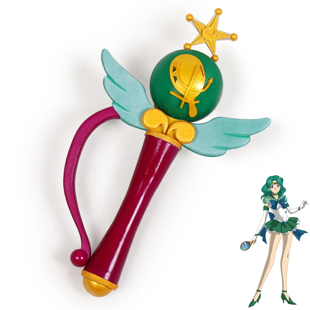 

Sailor Moon Neptune Michiru Kaiou Transformation Magic Wand Cosplay Prop