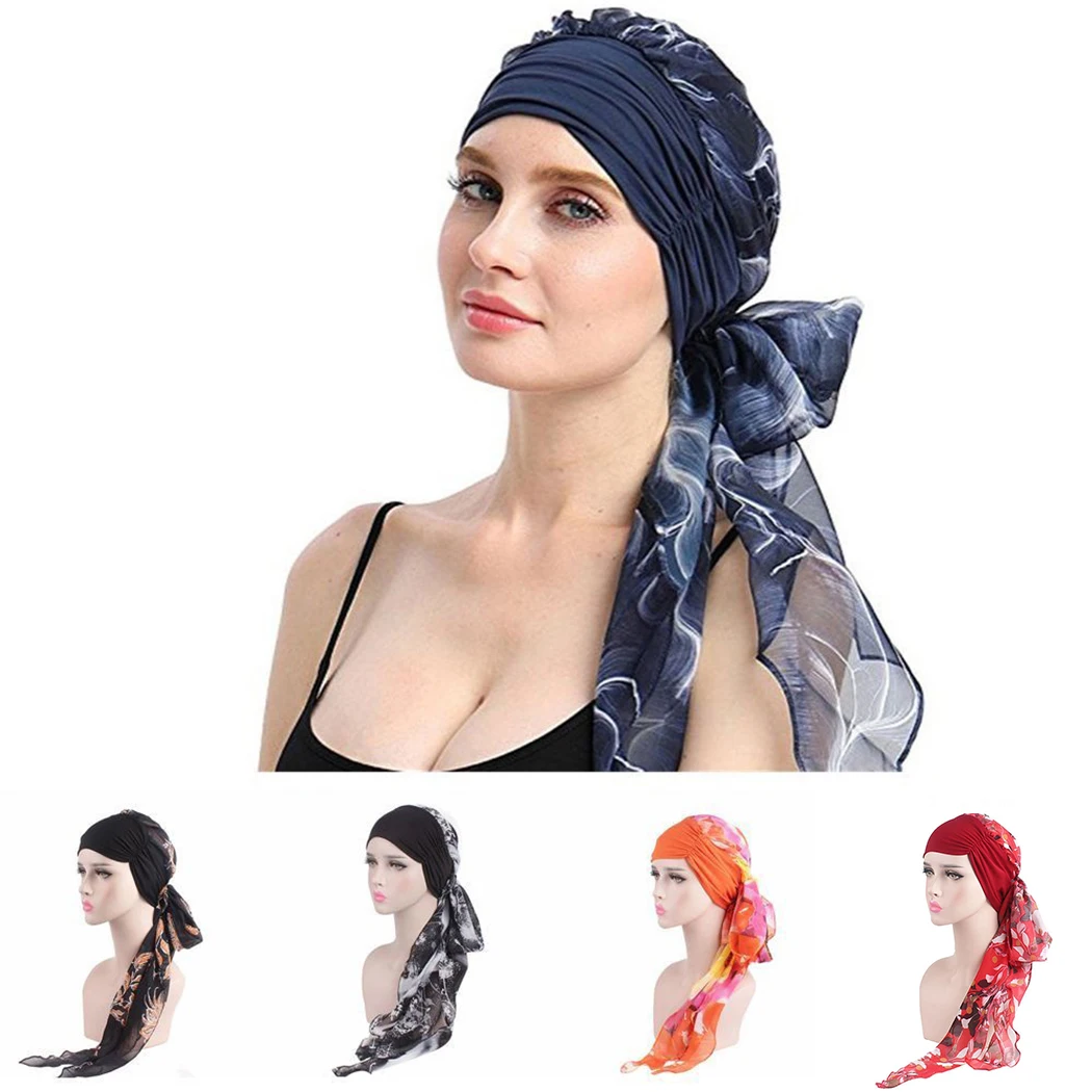 CHARM Glitzer Turban Hut - Boho Bandana Für Festival & Karneval