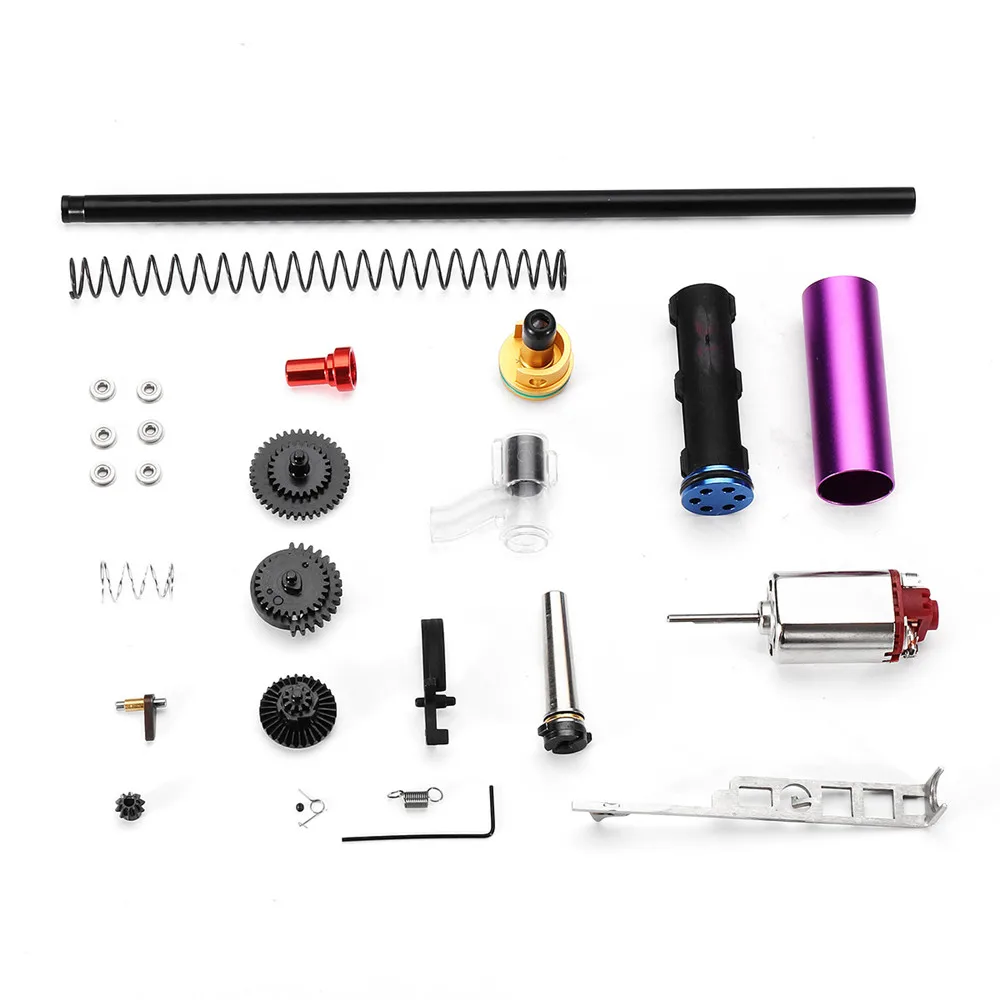 

Metal Gearbox Set Kits For Jinming Gen9 G9 M4 M4A1 Gel Ball For Blaster Toy Upgrade Gearbox Upgrade Metal Accs Kit