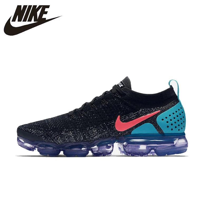 

NIKE Mens Air Vapor Max 2.0 FLYKNIT AIR MAX Cushion Running Shoes Official Super Light Sneakers#942842-003