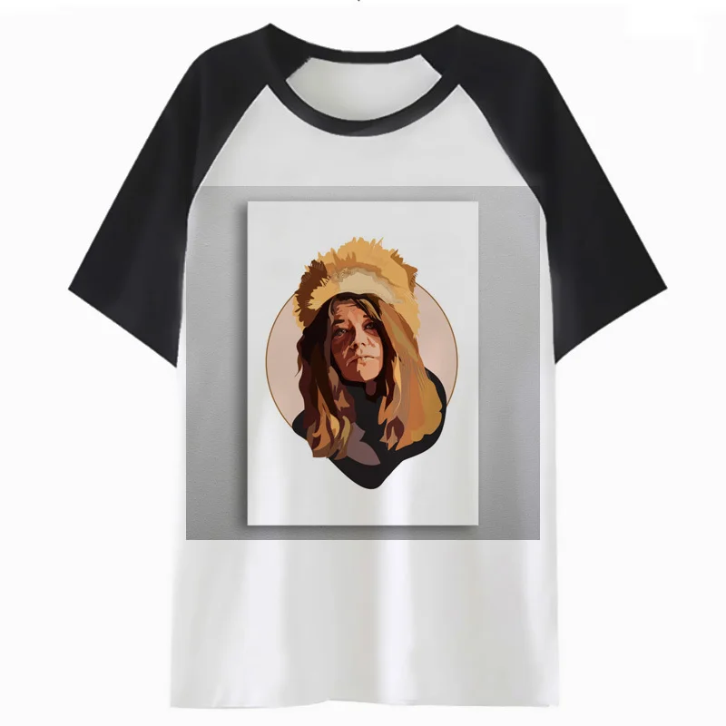 

janis joplin t shirt clothing hop top men harajuku male funny hip streetwear t-shirt tee for tshirt P1383