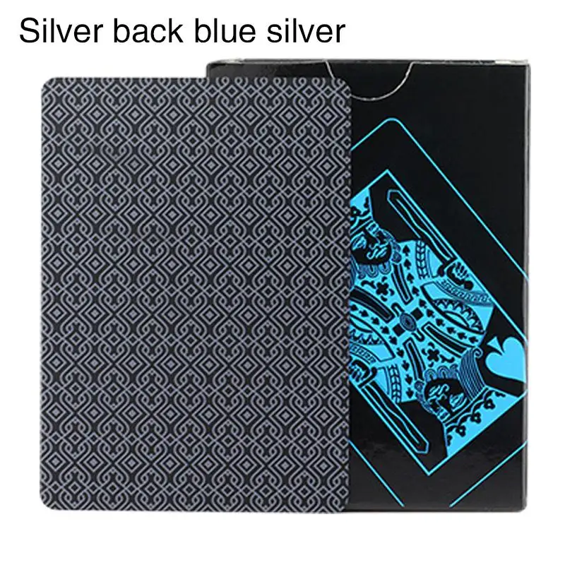 البلاستيك السحر طقم البوكر أسود الجان قسط PVC للماء بوكر الساحر الترفيه حزب لعب البوكر مضحك هدية