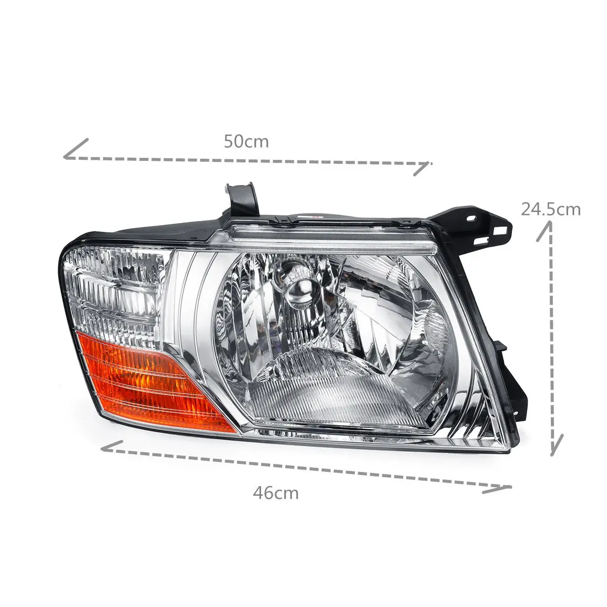 Фара автомобиля свет в сборе для Mitsubishi Pajero Montero 2000 2001 2002 2003 2004 2005 2006 12V