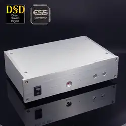 Новый ES9038PRO ЦАП асинхронный USB ЦАП Декодер 384 К DSD256 + усилитель для наушников