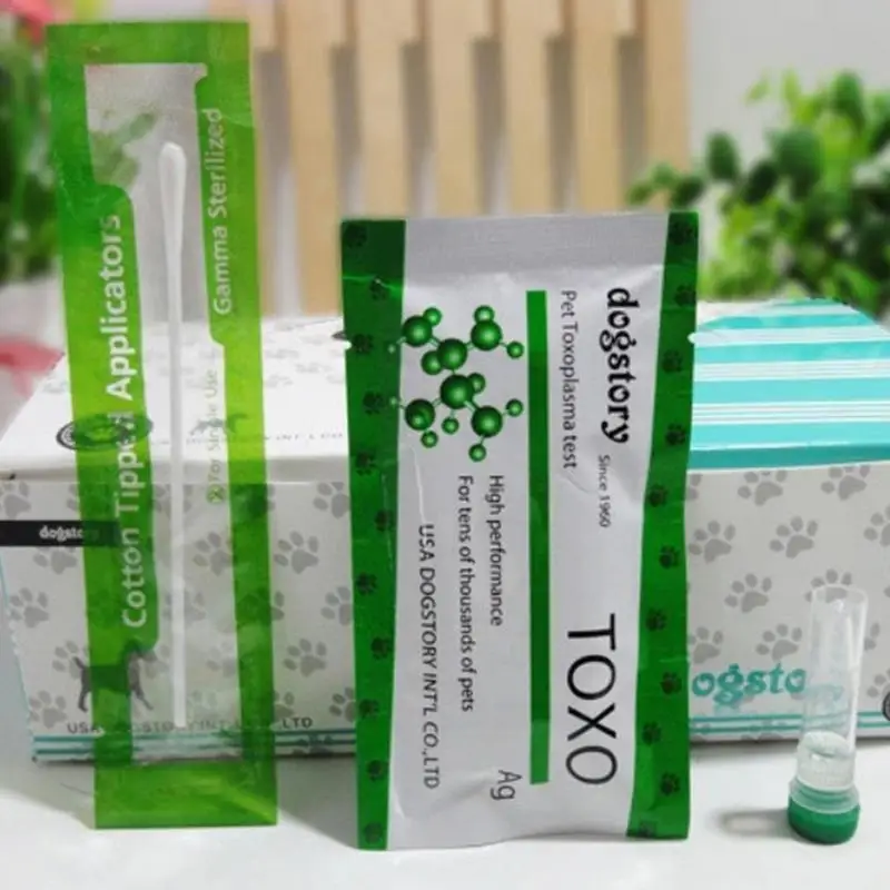 

TOXO Test Paper Feline Tick Cat Virus Test Strip Home Garden Pet Medical Supplies For Dog And Cat Pet's Lover Dropshipping