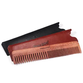 

BellyLady Portable Balsamo Wide and Fine Teeth Combination Anti-Static Comb Hair and Beard Comb Brush