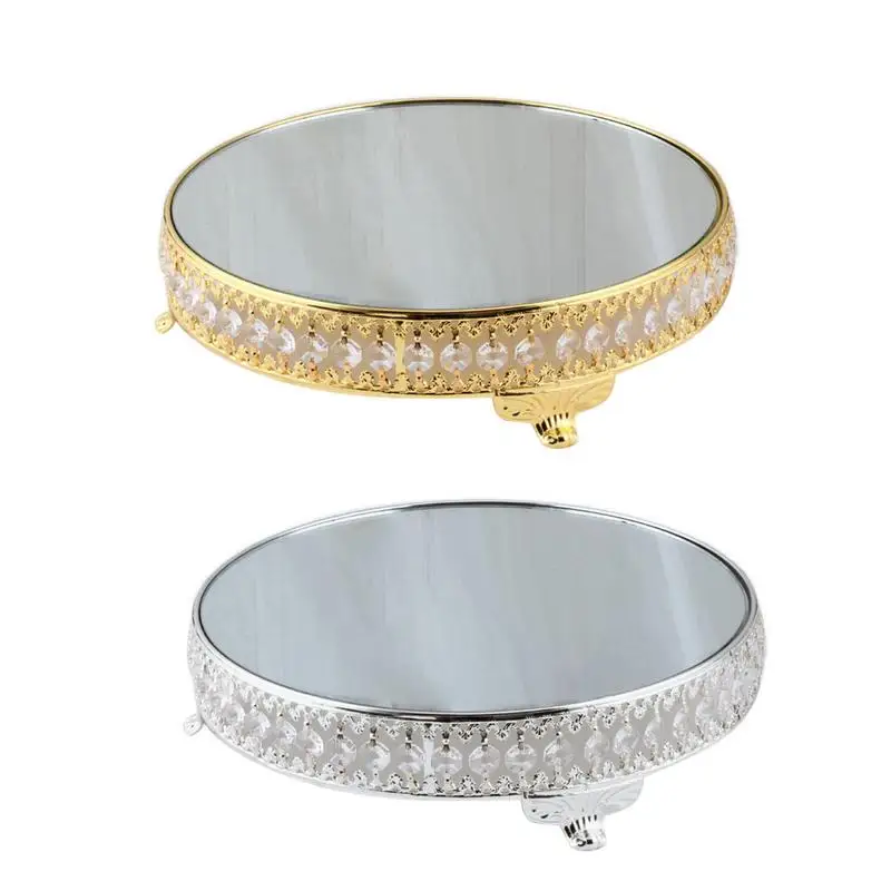 

European Cake Stand Vertical Dessert Tray Party Supplies Wedding Props Crystal Cake Plate Luxury Gifts Decoration Storage Shelf