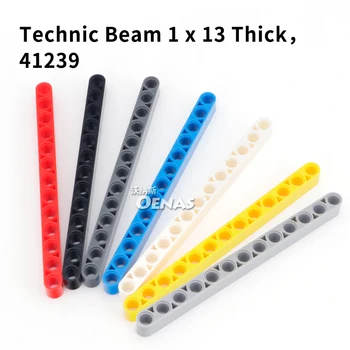 

Moc 41239 Technic Beam 1 x 13 Holes Thick compatible Particles DIY education building blocks bricks parts 20pcs/set kids toys