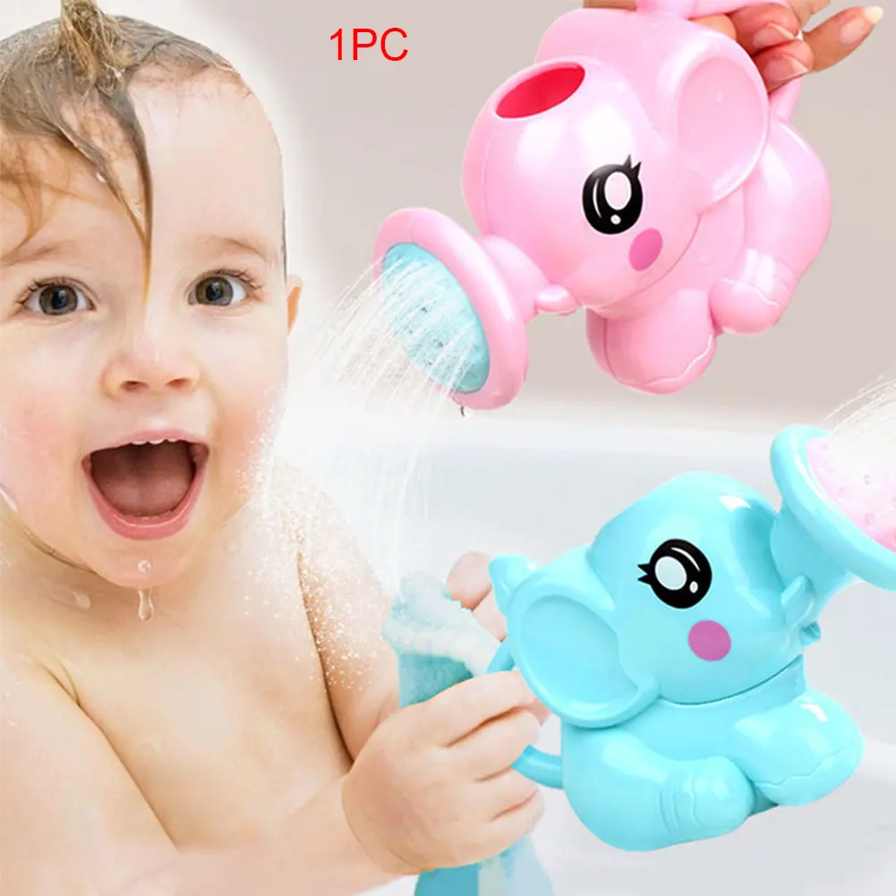 Детские игрушки для полива слона, мультяшный горшок для детей, пластиковый душ