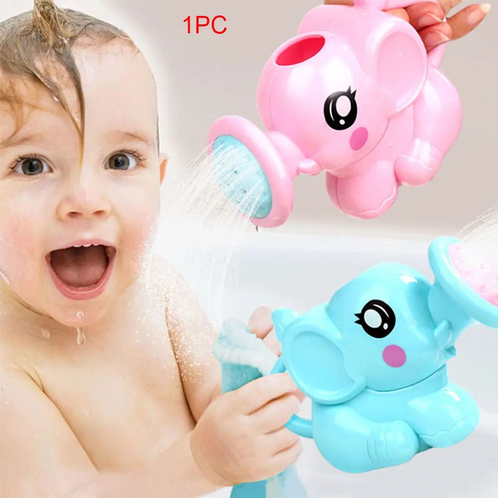 

Baby Children Watering Toy Elephant Pot Cartoon For Kids Plastic Shower
