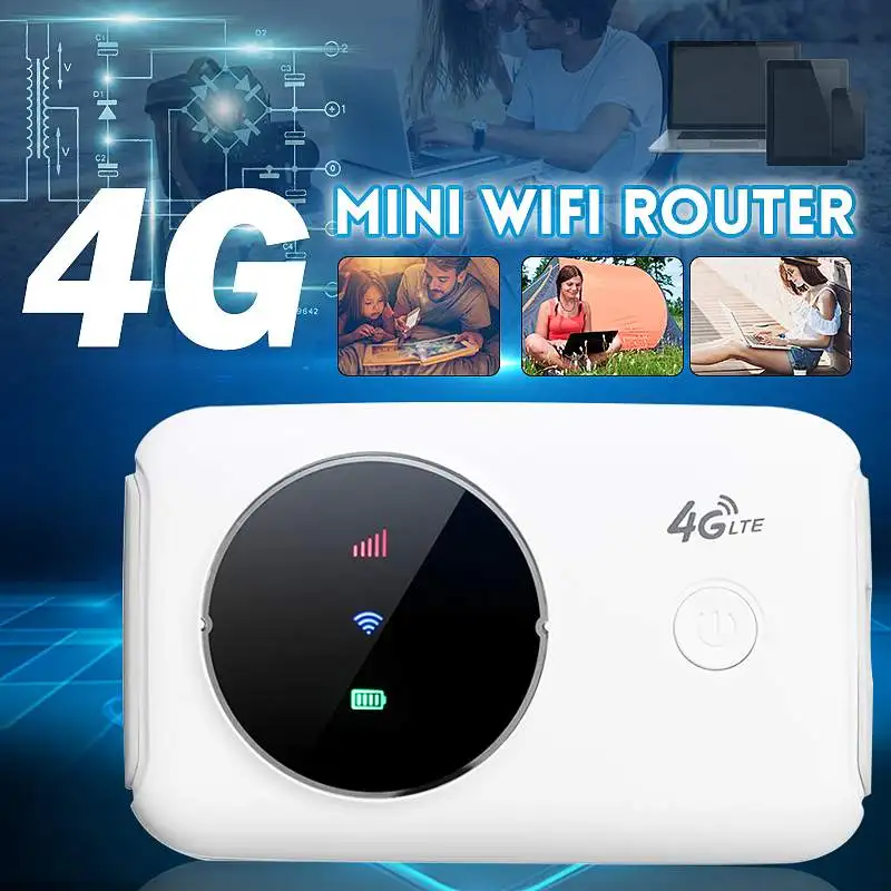 Portable 4G Router LTE 4G Wireless Router Mobile Wifi Hotspot SIM Card Slot Mobile Hotspot Portable Car LTE Router Portable 4G Router LTE 4G Wireless Router Mobile Wifi Hotspot SIM Card Slot Mobile Hotspot Portable Car LTE Router