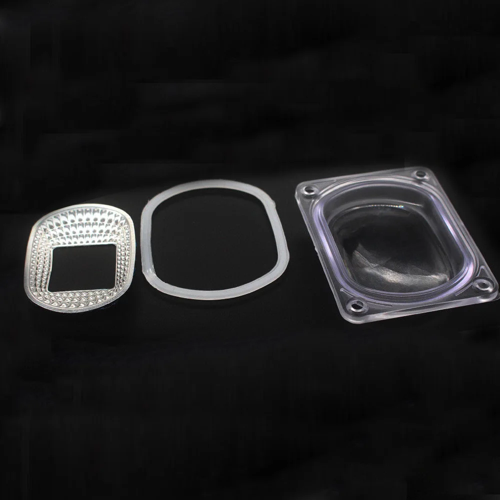 CLAITE LED DIY COB Чип объектив отражатель для AC110V/220 V 20W 30W 50W прожектор источник