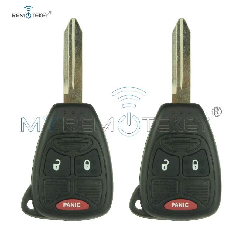 Remtekey 2 шт. Автомобильный ключ Замена 3 кнопки 315 МГц OHT692427AA для Dodge Chrysler Jeep пульт