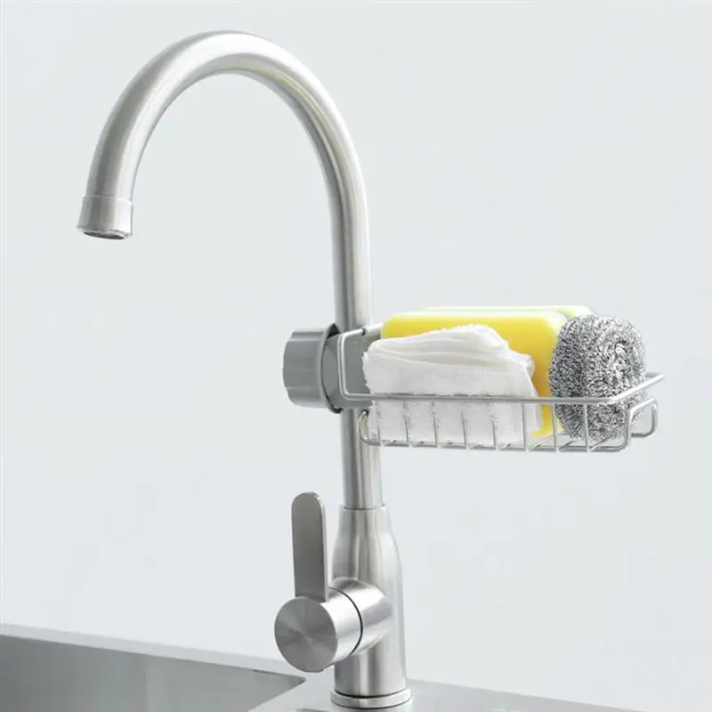 1pc Soap Sponge Holder Sturdy Soap Holder Sponge Tray Faucet Accessory ...