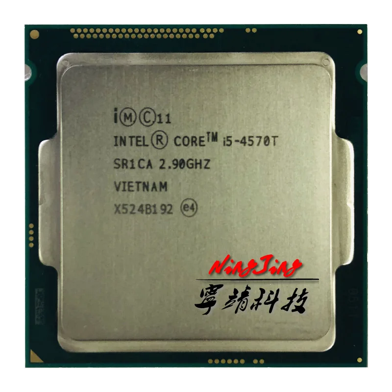 Процессор Intel Core i5-4570T i5 4570T 2 9 ГГц двухъядерный 4-поточный процессор 4 МБ 35 Вт LGA 1150 |
